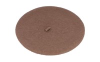 Beret damski 144-3 brązowy