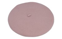 Beret damski 144-19 brudny róż