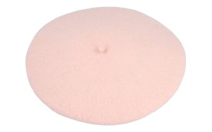 Beret damski 144-20 jasny różowy