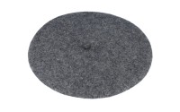 Beret damski 144-7 grafitowy