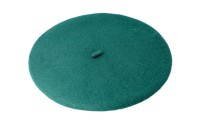 Beret damski 144-42 ciemnozielony